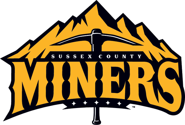 Sussex County Miners 2015-Pres Primary Logo iron on heat transfer